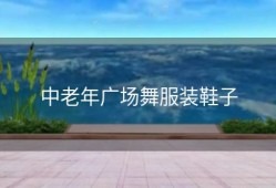 中老年广场舞服装鞋子