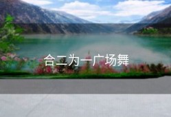 合二为一广场舞