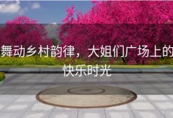 舞动乡村韵律，大姐们广场上的快乐时光