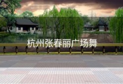 杭州张春丽广场舞