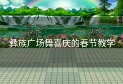 彝族广场舞喜庆的春节教学