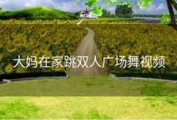 大妈在家跳双人广场舞视频