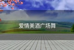爱情美酒广场舞