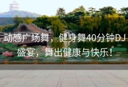 动感广场舞，健身舞40分钟DJ盛宴，舞出健康与快乐！