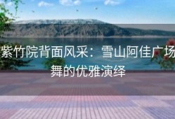 紫竹院背面风采：雪山阿佳广场舞的优雅演绎
