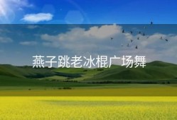 燕子跳老冰棍广场舞