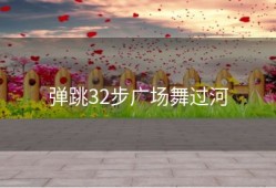 弹跳32步广场舞过河
