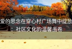 爱的思念在穿心村广场舞中绽放：社区文化的温馨画卷