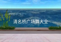 清名桥广场舞大全