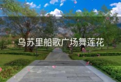 乌苏里船歌广场舞莲花